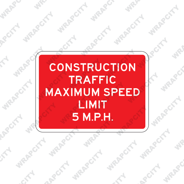 Construction Speed limit