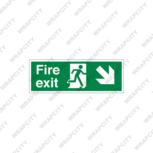 Fire Exit Rt Dwn