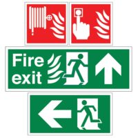 Fire Emergency Signs