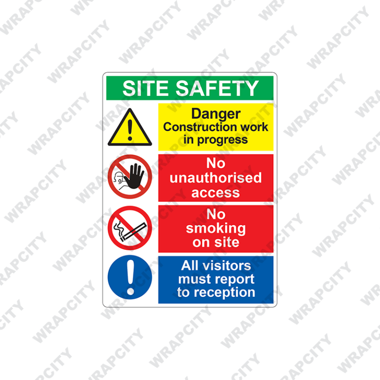 Site Safety (4 icons) - Wrap City Jamaica Limited