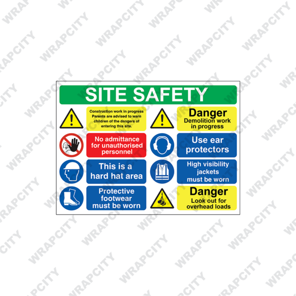 Site Safety 8 icons