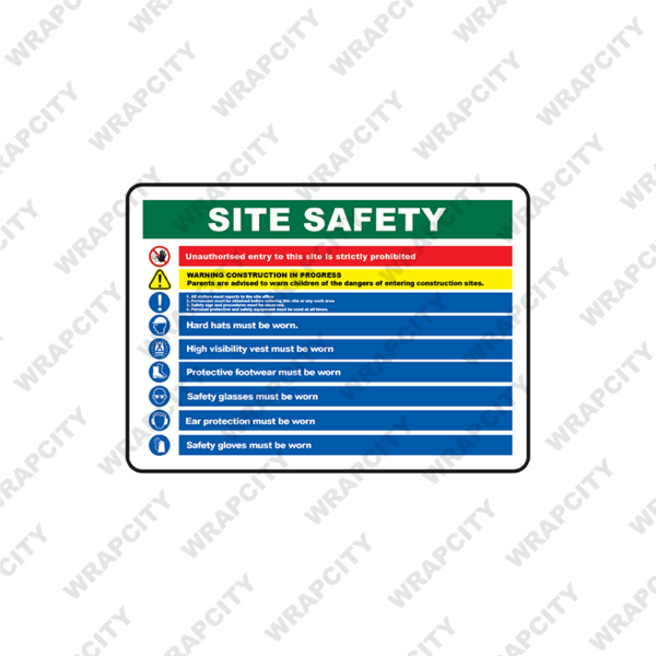 Site Safety 9 icons