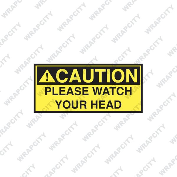 Caution Watch Head