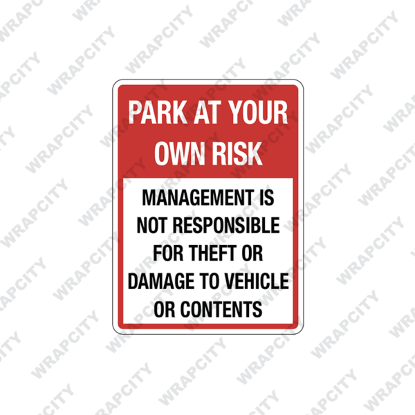 Park At Your Own RIsk