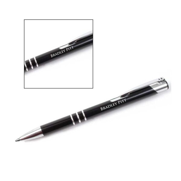 3-RING-CLICK-TOP-PEN-Black 3-RING-CLICK-TOP-PEN-Black
