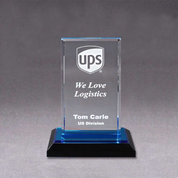 ACRYLIC-BEVELED-IMPRESS-AWARD---Blue ACRYLIC-BEVELED-IMPRESS-AWARD---Blue